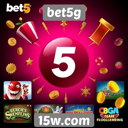 Variedade de jogos disponíveis na plataforma bet5g